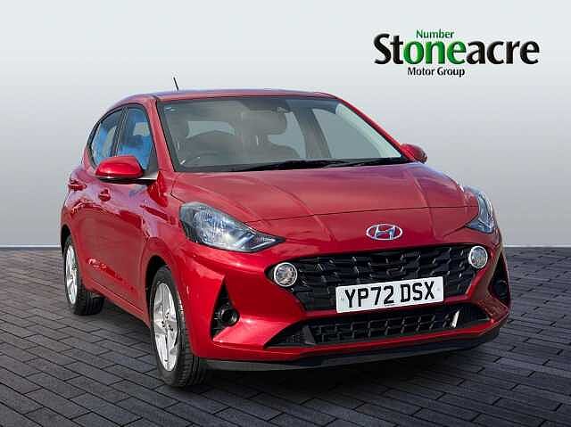 Hyundai I10 1.0 SE Connect Hatchback 5dr Petrol Manual Euro 6 (s/s) (67 ps) Red