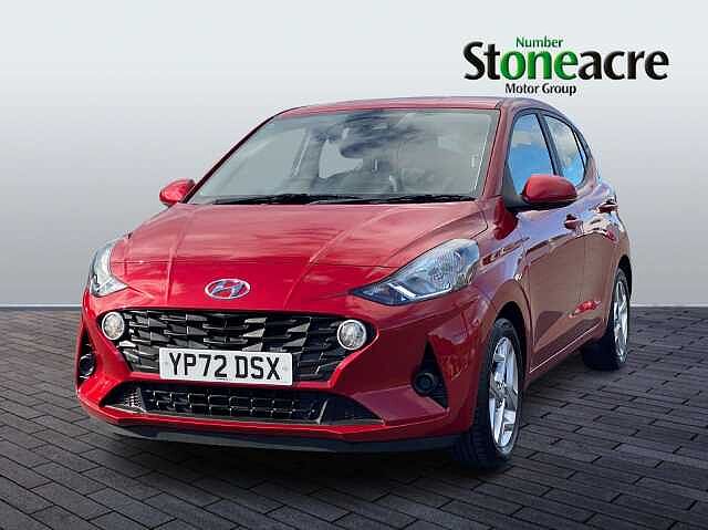 Hyundai I10 1.0 SE Connect Hatchback 5dr Petrol Manual Euro 6 (s/s) (67 ps) Red