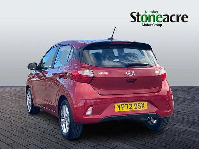 Hyundai I10 1.0 SE Connect Hatchback 5dr Petrol Manual Euro 6 (s/s) (67 ps) Red