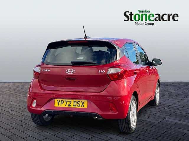 Hyundai I10 1.0 SE Connect Hatchback 5dr Petrol Manual Euro 6 (s/s) (67 ps) Red