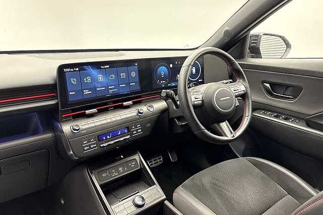 Hyundai KONA HYBRID 1.6 h-GDi N Line S DCT Euro 6 (s/s) 5dr Black