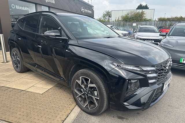 Hyundai TUCSON ESTATE 1.6T Plug-in Hybrid N Line S 5dr 4WD Auto Black