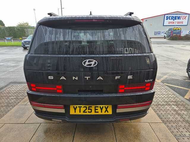 Hyundai SANTA FE 1.6 TGDi Hybrid Ultimate 5dr Auto Black
