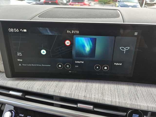 Hyundai SANTA FE 1.6 TGDi Hybrid Ultimate 5dr Auto Black