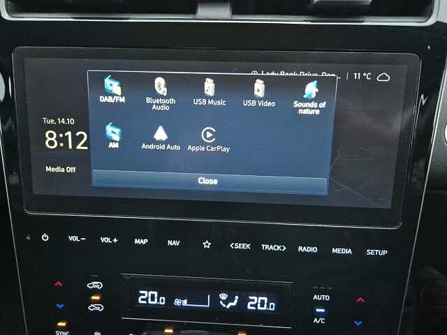 Hyundai TUCSON 1.6 TGDi 48V MHD Premium 5dr 2WD DCT Blue