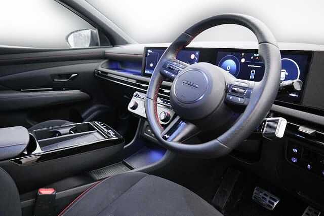 Hyundai TUCSON 1.6T Hybrid N Line 5dr Auto Black