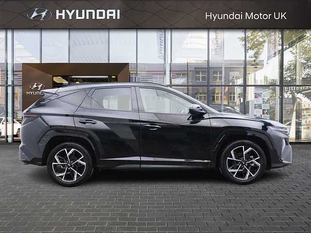 Hyundai TUCSON 1.6T Hybrid N Line 5dr Auto Black