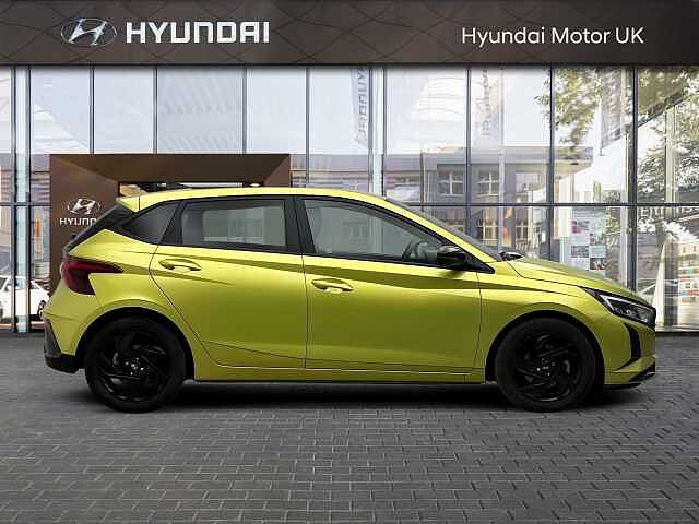 Hyundai I20 1.0T GDi 90 Black Line 5dr Yellow