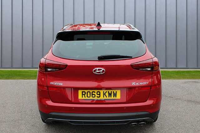 Hyundai TUCSON 1.6 T-GDi N Line Euro 6 (s/s) 5dr Red