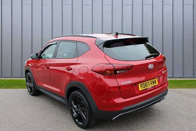 Hyundai TUCSON 1.6 T-GDi N Line Euro 6 (s/s) 5dr Red