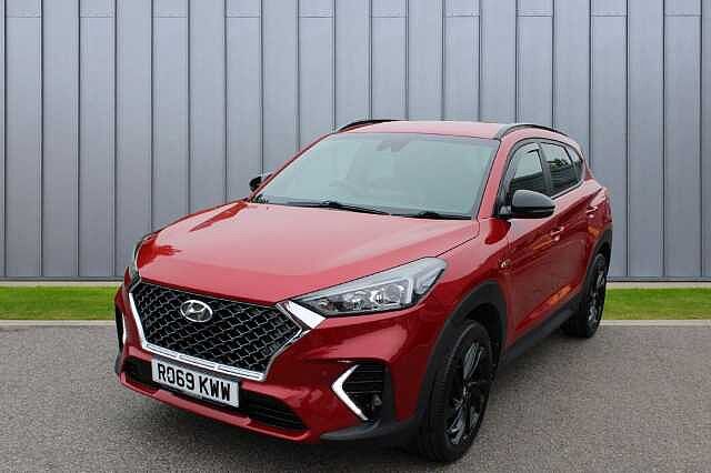 Hyundai TUCSON 1.6 T-GDi N Line Euro 6 (s/s) 5dr Red
