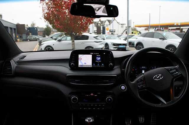 Hyundai TUCSON 1.6 T-GDi N Line Euro 6 (s/s) 5dr Red