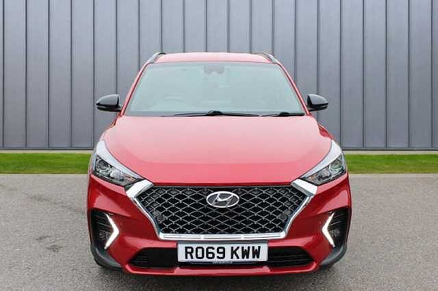 Hyundai TUCSON 1.6 T-GDi N Line Euro 6 (s/s) 5dr Red