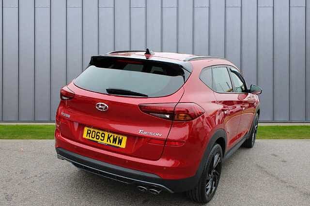 Hyundai TUCSON 1.6 T-GDi N Line Euro 6 (s/s) 5dr Red