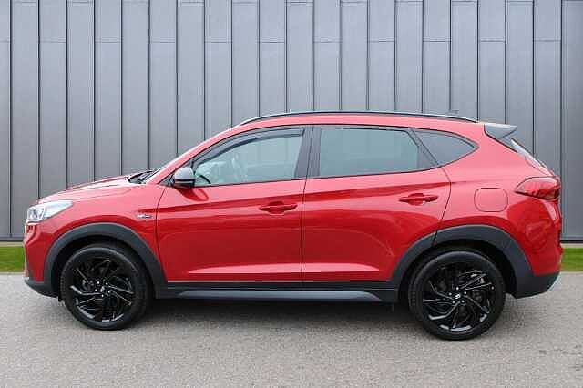 Hyundai TUCSON 1.6 T-GDi N Line Euro 6 (s/s) 5dr Red