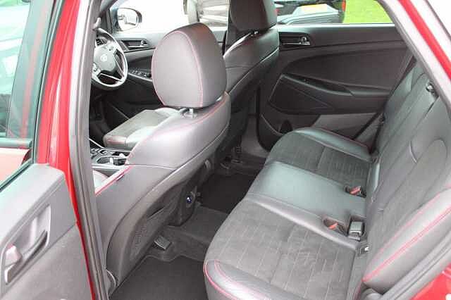 Hyundai TUCSON 1.6 T-GDi N Line Euro 6 (s/s) 5dr Red