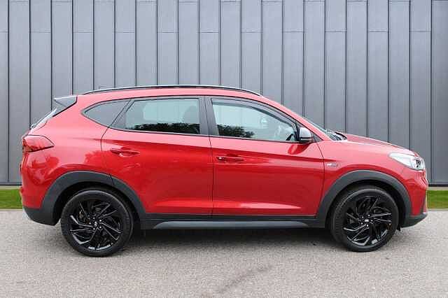 Hyundai TUCSON 1.6 T-GDi N Line Euro 6 (s/s) 5dr Red