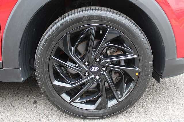 Hyundai TUCSON 1.6 T-GDi N Line Euro 6 (s/s) 5dr Red