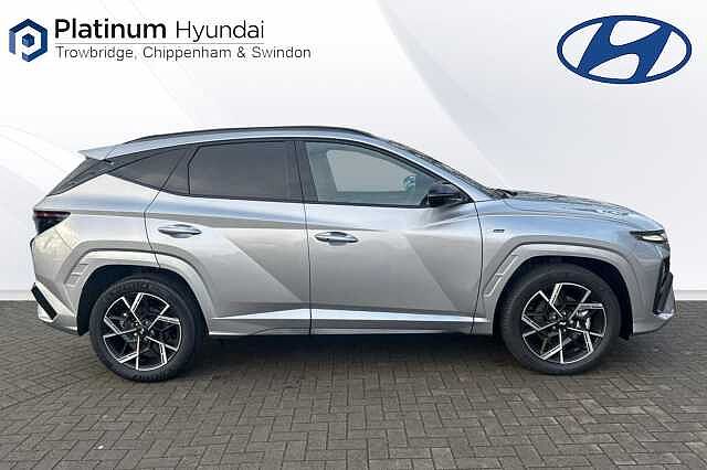 Hyundai TUCSON 1.6T Hybrid N Line 5dr Auto Shimmering Silver