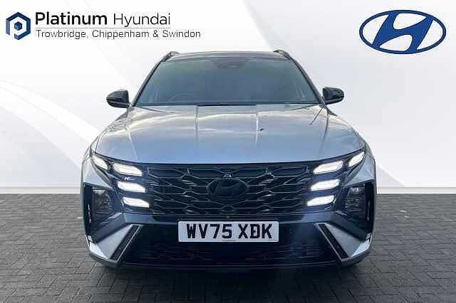 Hyundai TUCSON 1.6T Hybrid N Line 5dr Auto Shimmering Silver