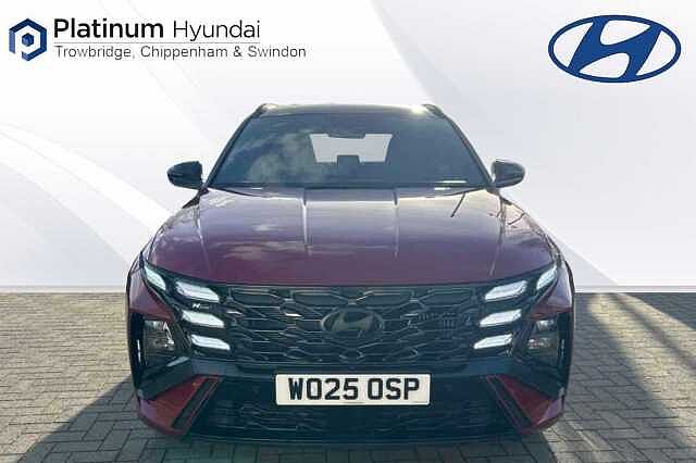 Hyundai TUCSON 1.6T Plug-in Hybrid N Line 5dr Auto Ultimate Red