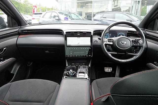 Hyundai TUCSON 1.6 TGDi Hybrid 230 N Line S 5dr 2WD Auto Dark Knight Grey