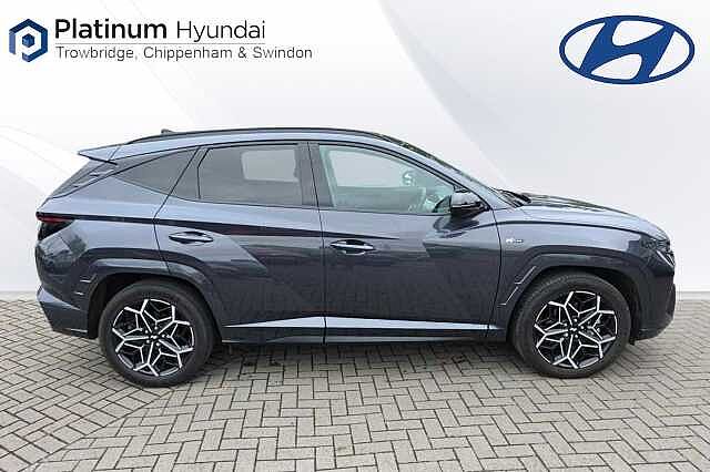 Hyundai TUCSON 1.6 TGDi Hybrid 230 N Line S 5dr 2WD Auto Dark Knight Grey
