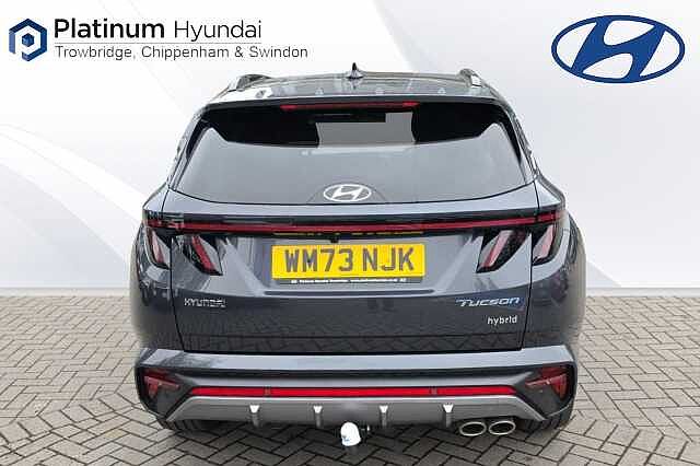 Hyundai TUCSON 1.6 TGDi Hybrid 230 N Line S 5dr 2WD Auto Dark Knight Grey