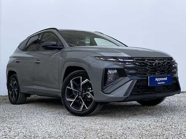 Hyundai TUCSON 1.6T Hybrid N Line 5dr Auto Grey