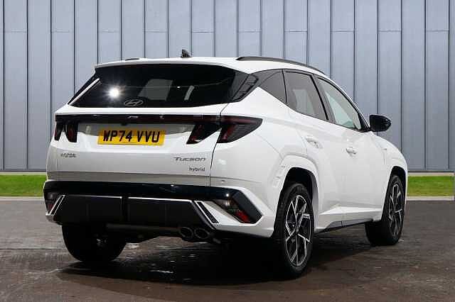 Hyundai TUCSON 1.6 T-GDi N Line Auto Euro 6 (s/s) 5dr White