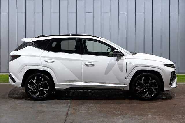 Hyundai TUCSON 1.6 T-GDi N Line Auto Euro 6 (s/s) 5dr White