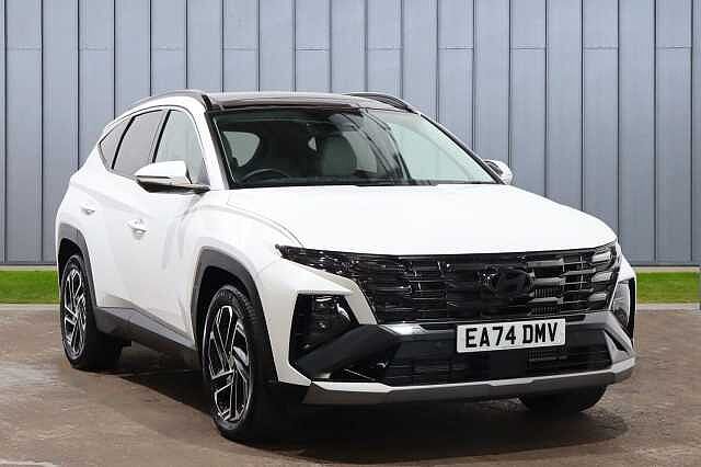Hyundai TUCSON 1.6 T-GDi MHEV Ultimate DCT Euro 6 (s/s) 5dr White