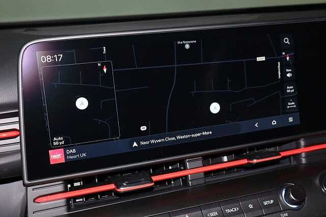 Hyundai KONA 1.6 T-GDi N Line S DCT Euro 6 (s/s) 5dr Red