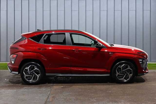 Hyundai KONA 1.6 T-GDi N Line S DCT Euro 6 (s/s) 5dr Red