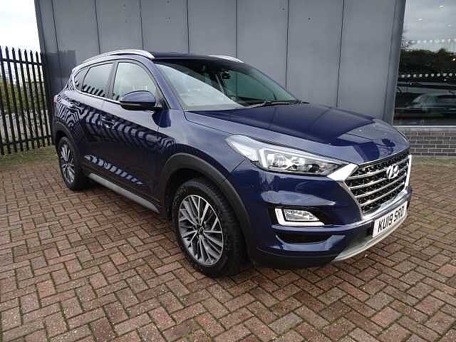 Hyundai TUCSON 1.6 CRDi 136 Premium 5dr 2WD DCT Stellar Blue