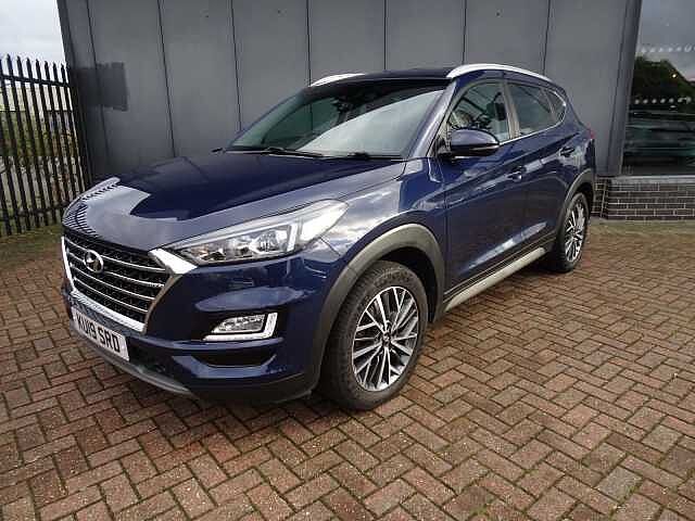 Hyundai TUCSON 1.6 CRDi 136 Premium 5dr 2WD DCT Stellar Blue