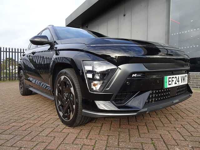 Hyundai KONA 160kW N Line 65kWh 5dr Auto Black