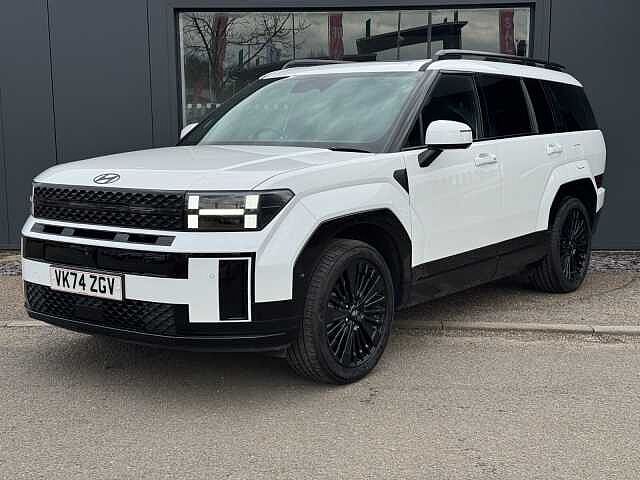 Hyundai SANTA FE 1.6 TGDi Hybrid Calligraphy 5dr Auto Creamy White