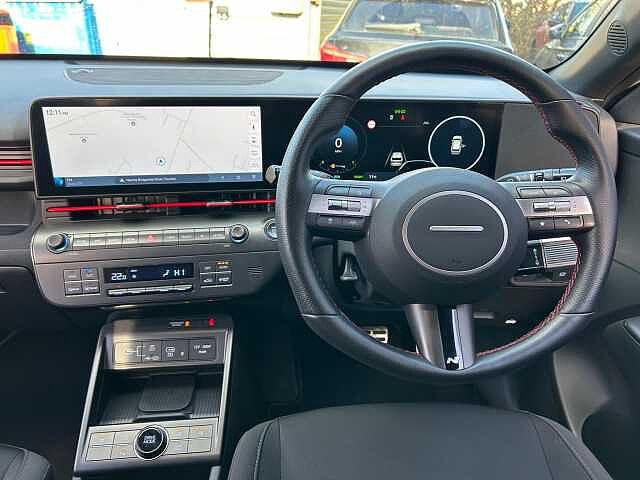 Hyundai KONA 1.6 h-GDi N Line DCT Euro 6 (s/s) 5dr Grey