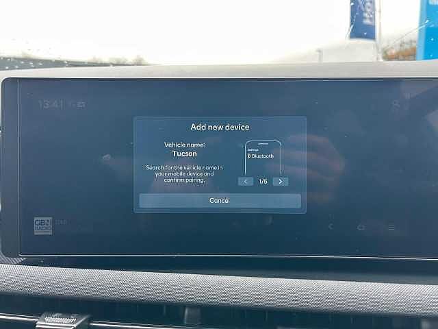 Hyundai TUCSON 1.6 T-GDi 13.8kWh N Line S Auto 4WD Euro 6 (s/s) 5dr Silver
