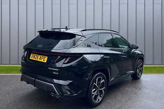 Hyundai TUCSON 1.6 T-GDi N Line S Auto Euro 6 (s/s) 5dr Black