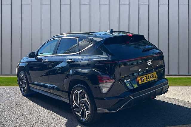 Hyundai KONA 1.6 h-GDi N Line DCT Euro 6 (s/s) 5dr Black