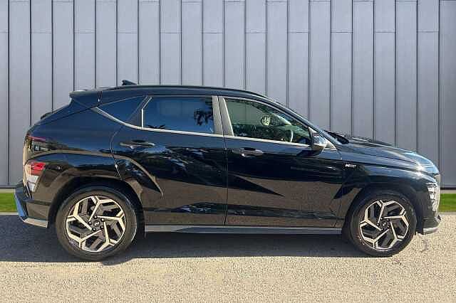 Hyundai KONA 1.6 h-GDi N Line DCT Euro 6 (s/s) 5dr Black