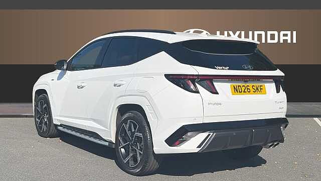 Hyundai TUCSON 1.6T Plug-in Hybrid N Line Edition 5dr Auto Estate Serenity White - Pearl