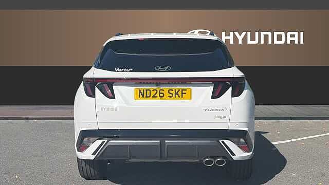 Hyundai TUCSON 1.6T Plug-in Hybrid N Line Edition 5dr Auto Estate Serenity White - Pearl