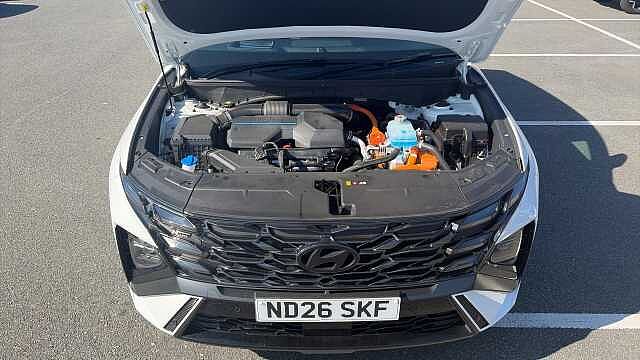Hyundai TUCSON 1.6T Plug-in Hybrid N Line Edition 5dr Auto Estate Serenity White - Pearl