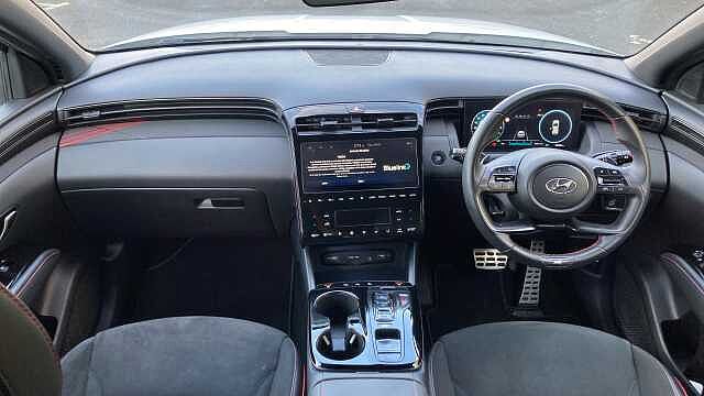 Hyundai TUCSON 1.6 TGDi Hybrid 230 N Line 5dr 2WD Auto Hybrid Estate White