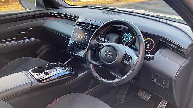 Hyundai TUCSON 1.6 TGDi Hybrid 230 N Line 5dr 2WD Auto Hybrid Estate White