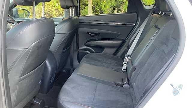 Hyundai TUCSON 1.6 TGDi Hybrid 230 N Line 5dr 2WD Auto Hybrid Estate White