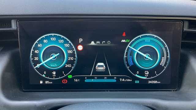 Hyundai TUCSON 1.6 TGDi Hybrid 230 N Line 5dr 2WD Auto Hybrid Estate White